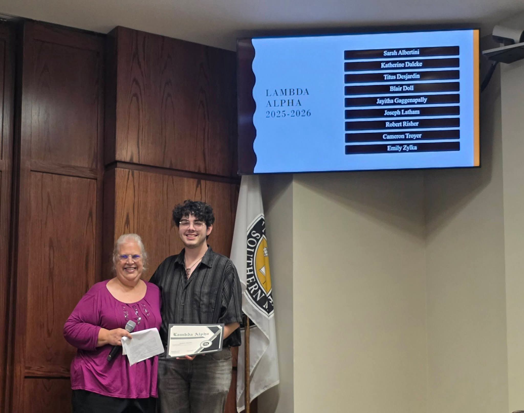 Presentation of Lambda Alpha